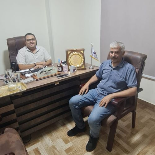 زيارة د. علي المنيع للمقر الاقليمي للاتحاد الدولي للتدريب والتطوير بالقاهرة