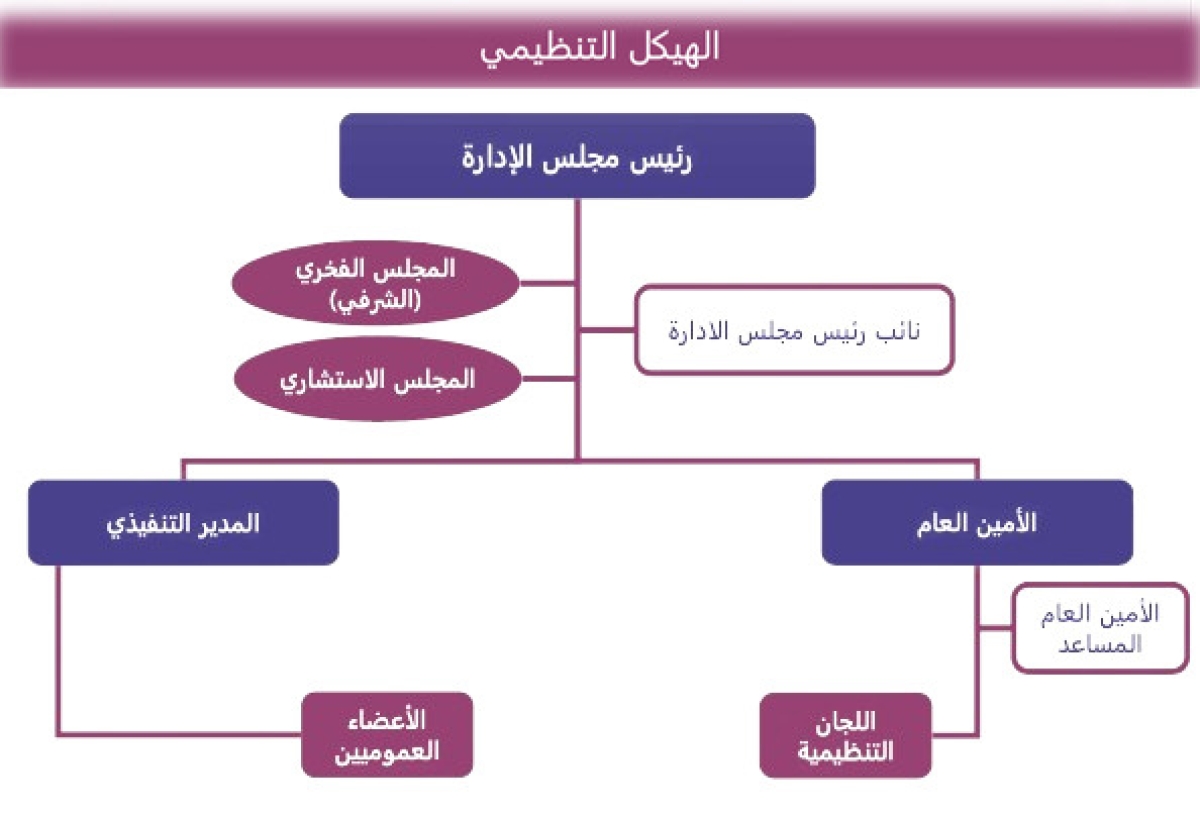الهيكل التنظيمي